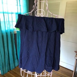 COPY - Lilly Pulitzer Wiley Tube Top Navy Blue